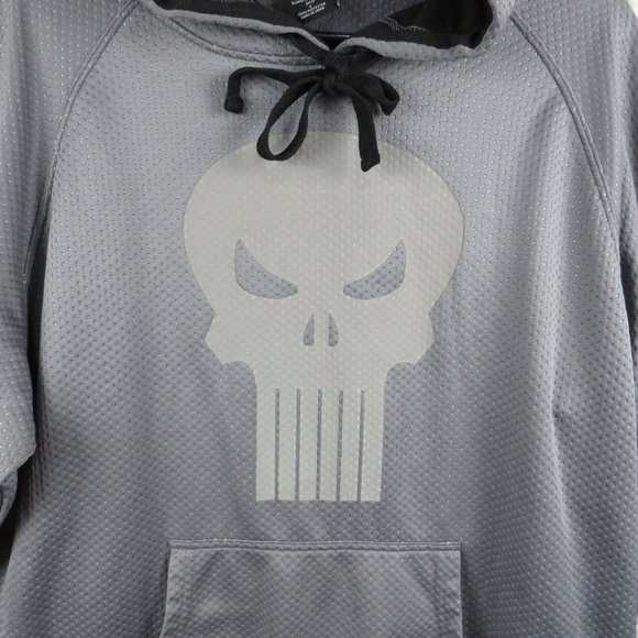 Marvel*Men's Long Sleeve Pullover Hooded Pull String Warmer Pocket Sweater~Large - Picture 4 of 9